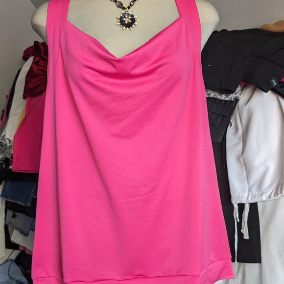 RICKIS Designer Luxury Pink Blouse Side XXL - Picture 12 of 16